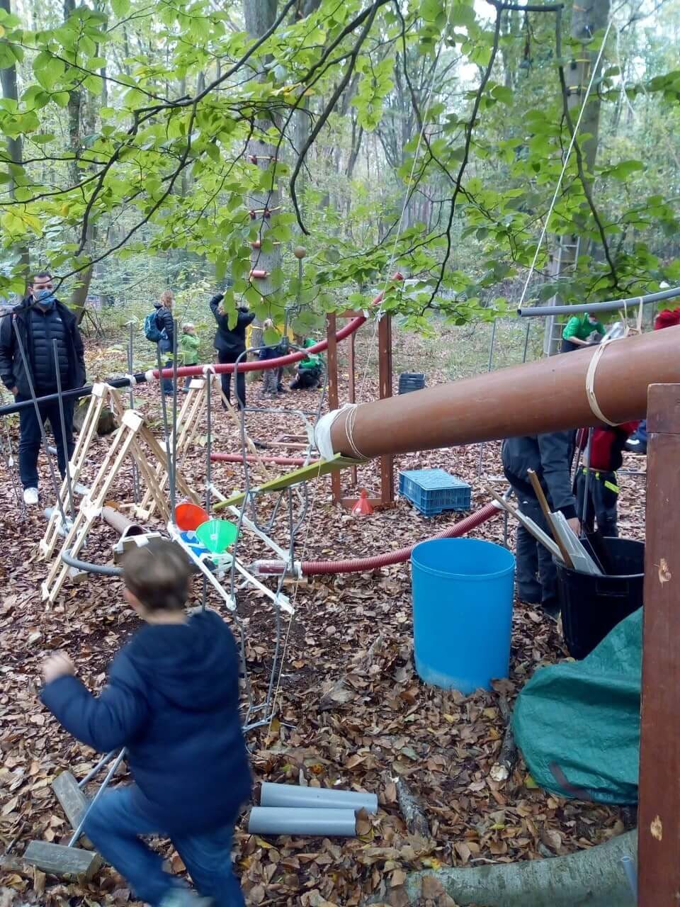 knikkerbaan pijp