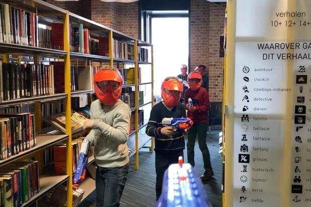 nerf battle bibliotheek