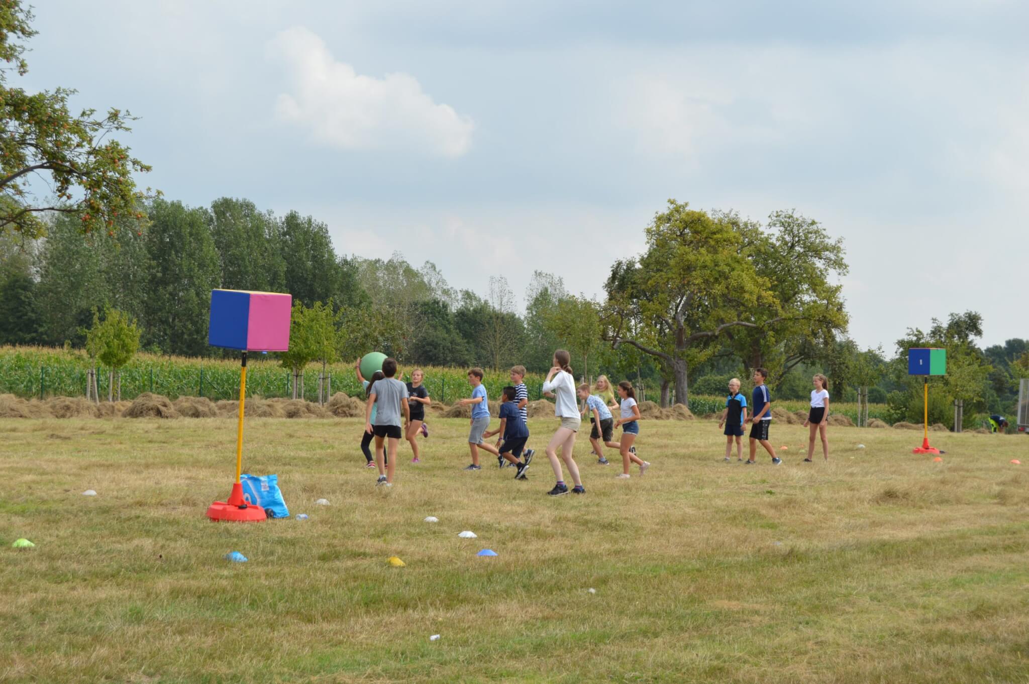 poull ball op veld